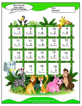 İşlemler yaprak test